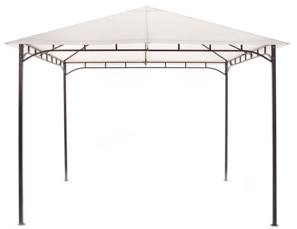 prezzo Gazebo da Giardino 3x2 m in Ferro Rodi Ecrù