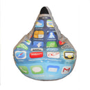 Poltrona a Sacco Pouf in Poliestere Design My Phone Avalli