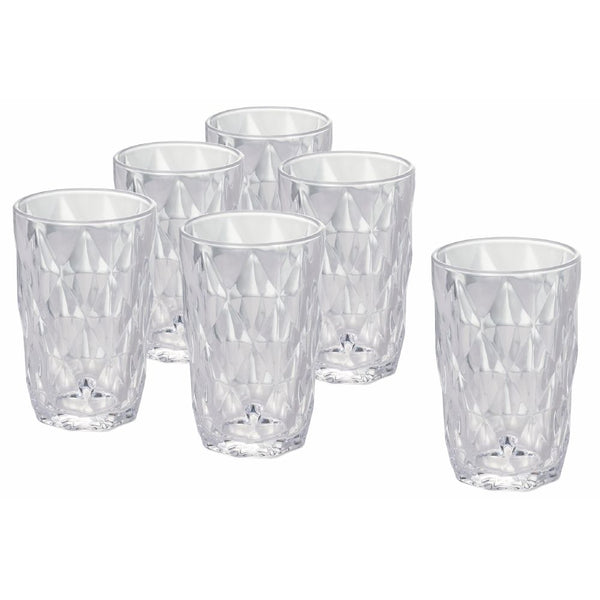 Set 6 Bicchieri Bibita Renaissance in Vetro VdE Tivoli 1996 Trasparente online