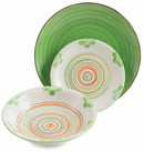 Servizio Piatti 18 Pezzi in Gres Villa d'Este Home Tivoli Baita Fiorito Multicolor