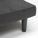 Divano Letto 179x91x76 cm in Tessuto Grigio