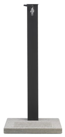 Fontana da Giardino con Rubinetto e Base in Cemento Belfer 42/QBM Antracite