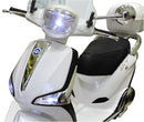 Scooter Elettrico per Bambini 12V con Licenza Piaggio Liberty ABS Bianco