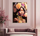 Dipinto su Tela con Cornice Zena 72x4,5x102 cm in Metallo e Abete e Tela      