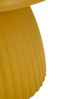 Tavolinetto Geax Senape Ø70x35 cm in Plastica Senape      