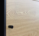 Mobile Elwood 100x39,5x135 h cm in Truciolare bilaminato Naturale