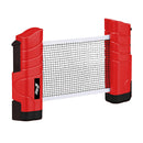 Rete Ping Pong Roll Up Estensibile fino a 170 cm Avvolgimento Automatico Blu o Rossa   