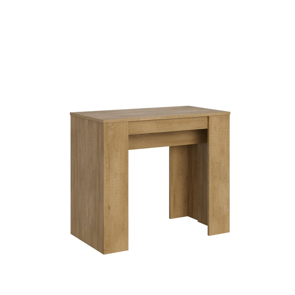 prezzo Consolle Allungabile 90-204x48x77 cm in Nobilitato Marrone