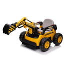 Escavatore Elettrico per Bambini 12V Ruspa Truck Giallo e Nero
