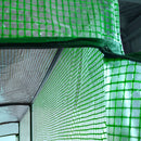 Serra da Parete 2 Ripiani 200x100x213cm in Acciaio e PE Verde