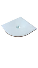 Piatto Doccia Semicircolare 90x90 cm in Pietra Bonussi Joy Seconda Scelta