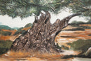 Dipinto su Tela Olivo 120x3,8x80 cm in Pino e Tela      