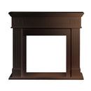 Cornice per Camino 110x36x100 cm Cambridge Rivestimento in Legno Noce  