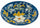 Insalatiera Ø29x8 cm in Dolomite Villa d'Este Home Tivoli Sicilia Blu