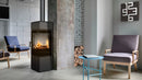 Stufa a Legna 5,5/10KW in Acciaio Flig Stanton Nera