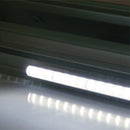 Bacheca da Esterno con Apertura a Ribalta 190,5x106,7x4,7 cm in Alluminio con Led Silver