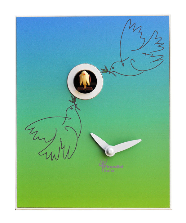Orologio a Cucù da Parete 16,5x20x10cm Pirondini Italia D'Apres Picasso sconto