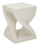 Tavolinetto Z 34x34x45 cm in Mgo Crema      