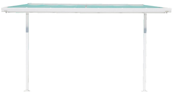 prezzo Pergola da Giardino 5,45x4m in Alluminio con Copertura in Policarbonato Kraus Edera