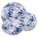 Servizio Piatti 18 Pezzi in Porcellana VdE Tivoli 1996 Forest Leaf Blue