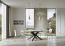 Tavolo Allungabile 160-264x90x77 cm Volantis Bianco Frassino
