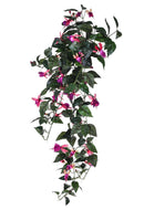 Set 2 Pianta Artificiale di Fuxia Pendente Altezza 80 cm Rosa