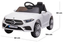 Macchina Elettrica per Bambini 12V con Licenza Mercedes CLS 350 AMG Bianca