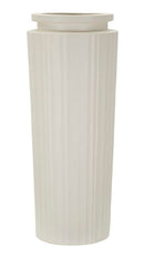 Vaso High Ø32x80 cm in Mgo Crema      