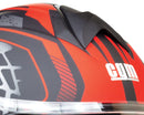 Casco Integrale per Scooter Visiera Lunga CGM Montegi 301S Rosso Opaco Varie Misure