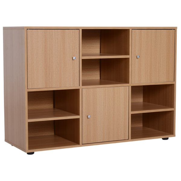 online Libreria 6 Vani in Legno 110x40x78 cm