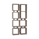 Libreria bifacciale 79x166,5 cm Rail tortora