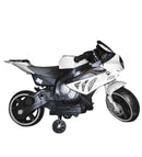 Moto Elettrica Arrow per Bambini 6V con Luci e Suoni Bianco