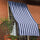 Tenda da Sole per Sormonto 145x250 cm con anelli rinforzati Blu