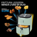 Friggitrice Elettrica ad Aria 1400W 4,8 Litri Kooper Dorè Salvia