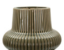 Vaso Harmony Ø18x36 cm in Ceramica Verde      