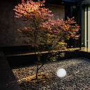 Sfera Solare Luminosa a LED 6000K da Giardino Ø40 cm in Polietilene Sined Luce Bianca