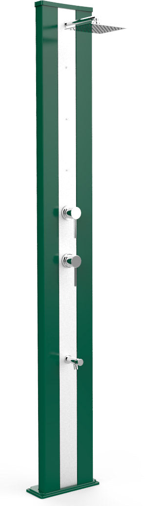 Doccia da Giardino Miscelatore Nebulizzatore e Lavapiedi Arkema Dada S Fascia Inox Verde scuro online