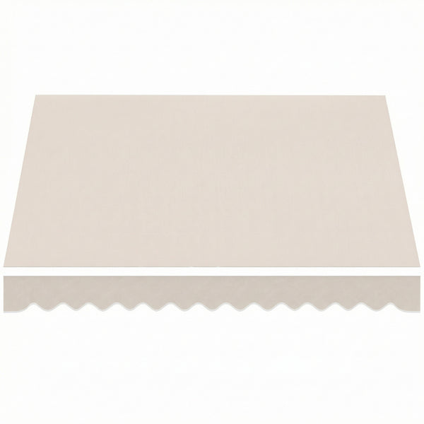 Telo di Ricambio per Tenda Parasole Retrattile 337x250 cm in Poliestere UV 50+ Crema acquista