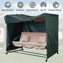 Telo di Copertura per Dondolo da Giardino in Tessuto Oxford 205x124x164 cm  Cover