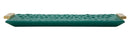 Svuotatasche Grent 34x19,5x3 cm in Resina Verde e Oro      