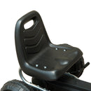 Go-Kart a Pedali per Bambini Bianco e Nero 