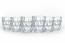Set 6 Bicchieri Acqua in Vetro 260 ml Villa d'Este Home Tivoli Renaissance