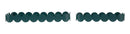 Svuotatasche Saturno Rett, Ottanio Coppia 40x16,5x4,5 cm in Metallo Verde acqua      
