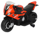 Moto Elettrica per Bambini 12V con Licenza BMW S1000RR Rossa