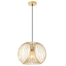 Lampadario Moderno a Sospensione 40W E27  Oro