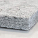Pannello Fonoassorbente da Soffitto con Kit di 4 Cavetti 100x100 cm Finitura Grigio     