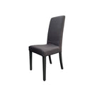 Set 2 Sedie 45x53x100 cm Edi Flash 17 tessuto sfoderabile antracite
