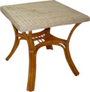 Tavolino da Giardino 70x70cm in Rattan Matilde