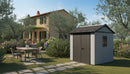 Casetta Box da Giardino 230x223,8x246 cm Newton Plus 757/775 Doppia Opzione Montaggio in Resina Evotech+ Grigio  cm