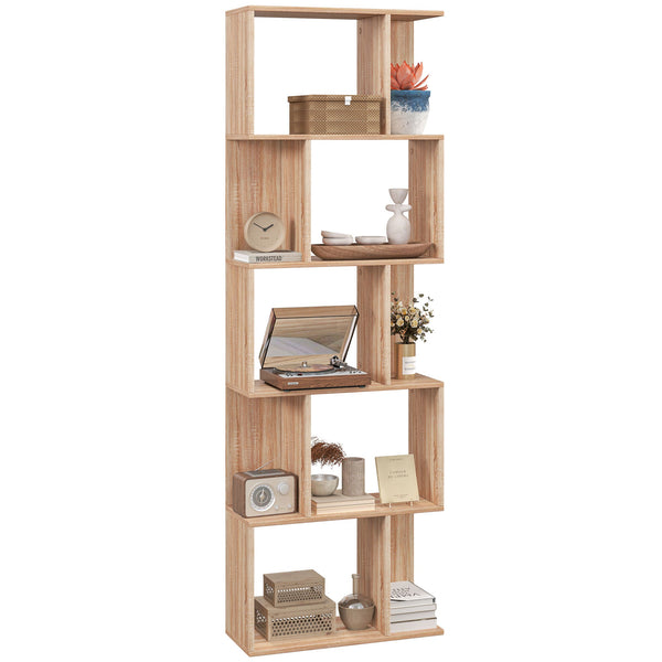 online Mobile Libreria 5 Ripiani 60x24x184,5 cm in Legno